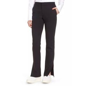 Lewit flare leg pant with slit, 12